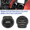 Passend für Opel für Vauxhall ADAM CORSA D MK3 Neue Klimaanlage Lüftungsöffnung Auslassgitter Schwarz/Chrom 13365420 13417363 2201099