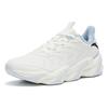 Anta Not Stop Fleece Comfortable Shock Absorption Wear Resistant Warm Low Top Running Shoes Women Running Shoes White Blue 122245523-10