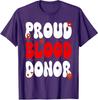 Proud Blood Donor Donation National Month Cool Unisex T-Shirt