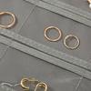 Portable Closet Jewelry Storage Solution 48 Pockets Wall Mountable Organizers Home Accessory for Various Jewelries