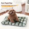 Square Crystal Velvet Bite-Resistant Dog Bed & Pad: Warm, Breathable, and Durable