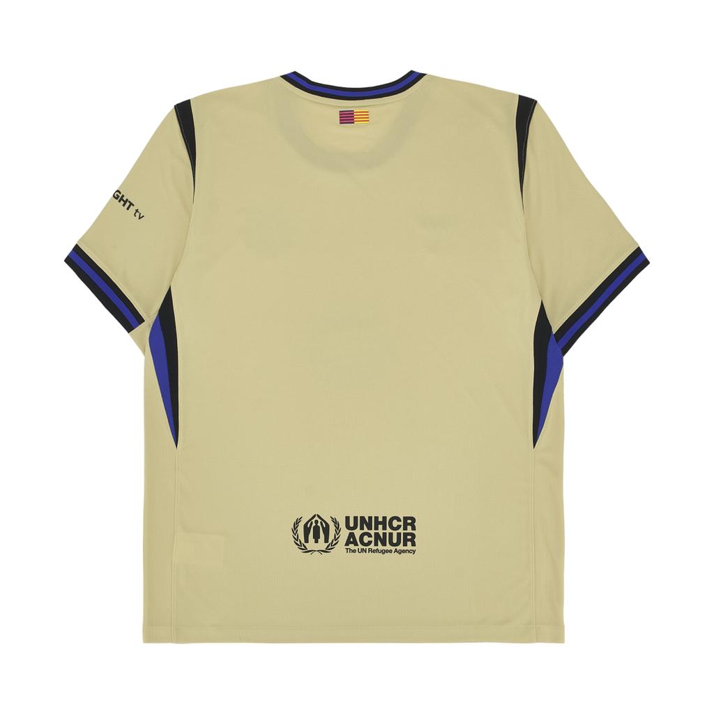 Nike X Kobe F.C. Barcelona 2025/26 Stadium Away Jersey Team Gold/Team Gold/Persian Violet/Black Men Tops Yellow HJ4603-784