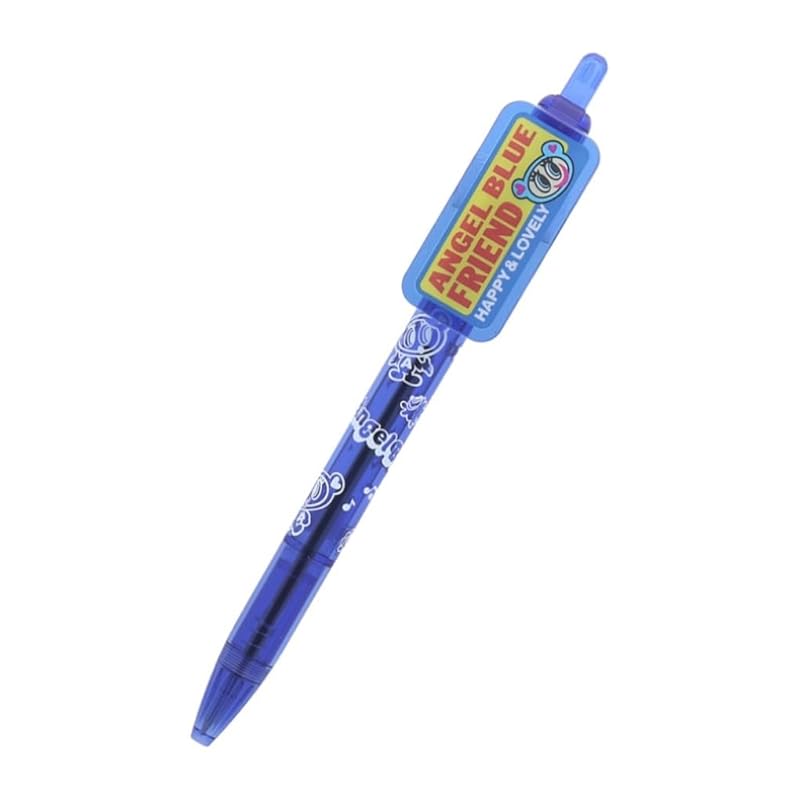 

sunstar stationery angel blue oil ballpoint pen With plate blue S4654706