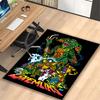 1pc Gremlins Colorful Art Carpet for Room Floor Mat, Comfortable Office Chair Printed Area Rug, Beautiful Hotel Rug