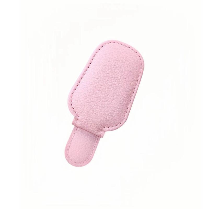 Der Brillenhalter ist geeignet für Auto-Sonnenblenden, Leder-Sonnenbrillen, Magnetische Clips, Ticket-Halter und Auto-Sonnenblenden-Zubehör