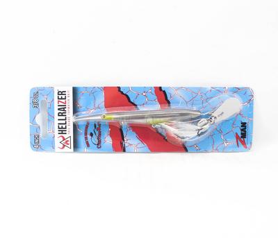 Zman Hell Raizer Tail Blade 4 Zoll sinkender Köder Ghost Shad (5530)