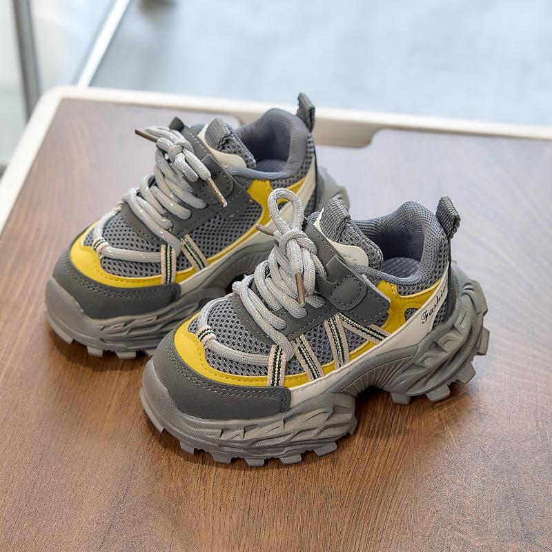 

Sports Shoes, Girl s Dad Shoes, Anti-slip Running Shoes, Boy s Versatile Shoes 21 серый