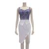 GRAXIA Cabaret Midi Perfect for Hostess Showing Blue x Size M Dress, Dress, Sleeveless, One-Piece Dress, Hostesses, Clubs, Lounges, Skin, Lace,