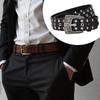 Tudded Belt Fashion Creative Decorative Sturdy for Jeans Rockwear Women Men
