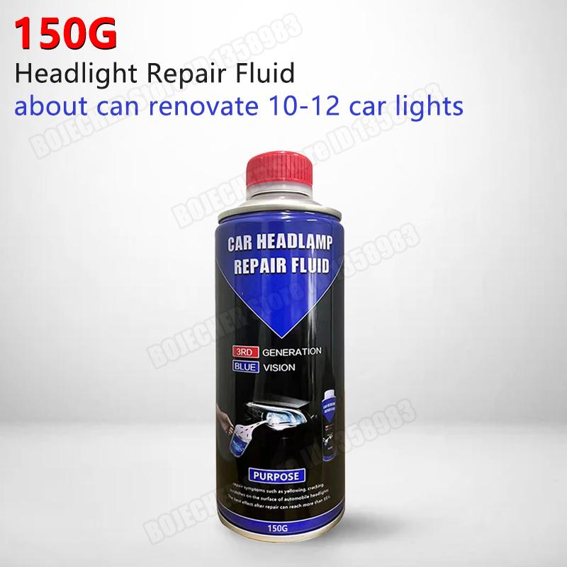 Tekutý polymer na leštění automobilových světlometů Renovace Renovace světlometů Auto Čisticí prostředek 50ML/100ML/150G Produkty pro opravy automobilů