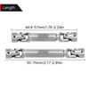 INJORA Stainless Steel Center Drive Shaft D-Shaped Hole For 1/24 RC Crawler Axial SCX24 Jeep JLU C10 Bronco Base Camp 4Runner