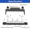 Upgrade Busbar 250A Power Distribution Block 5/16" (M8) 4 Post Terminal Block with