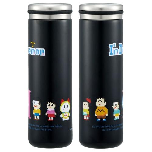 Skater Stainless Steel Mug Bottle, 450ml, Insulated, Double-Layered Vacuum-Sealed, Doraemon Dot Design, STX5-A
