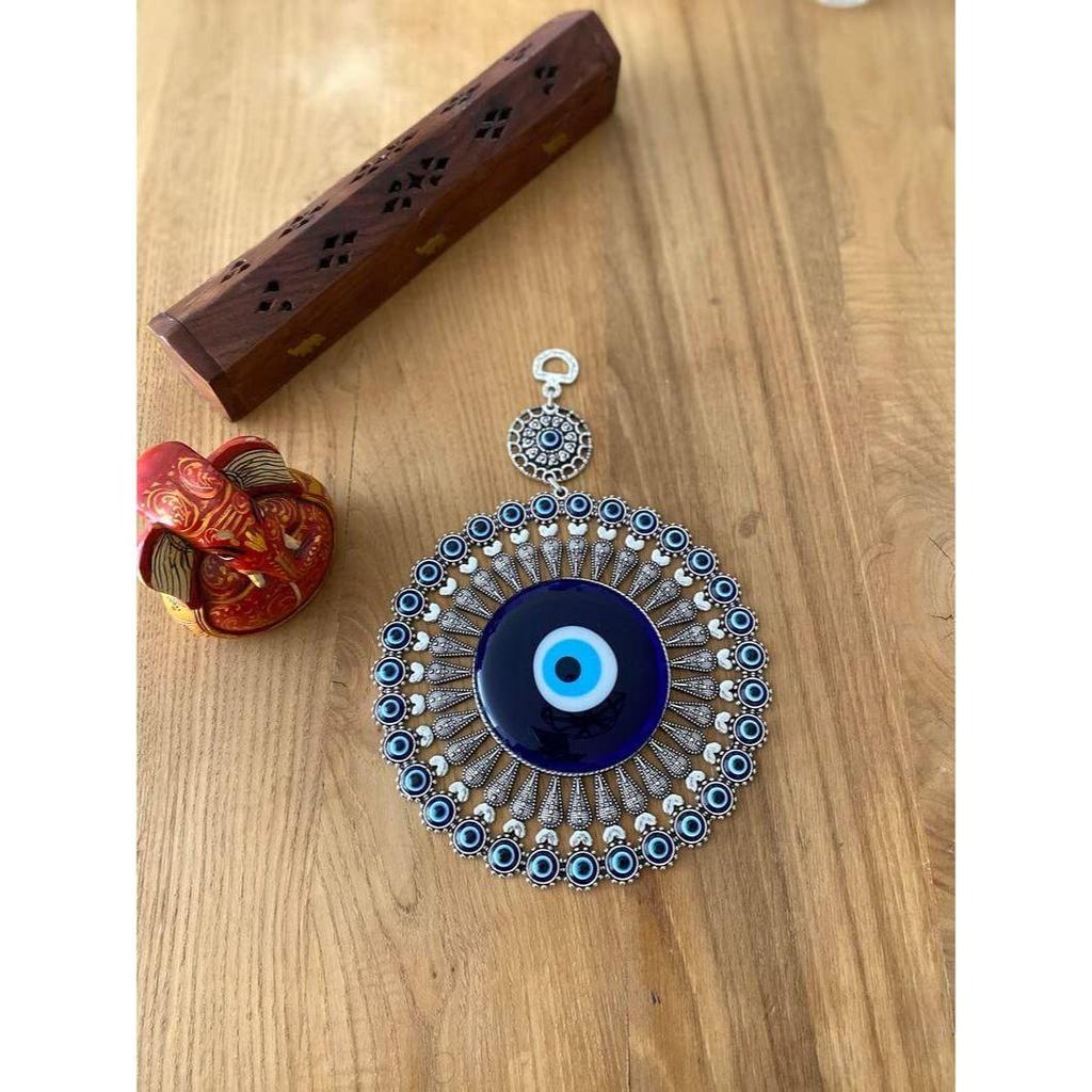 Metal Evil Eye Hanging/Door Hanging Prevent Bad Energy Bring Wealth Fortune Coloured Glaze Alloy Evil Eye Hanging Ornament,Evil Eye Decor,
