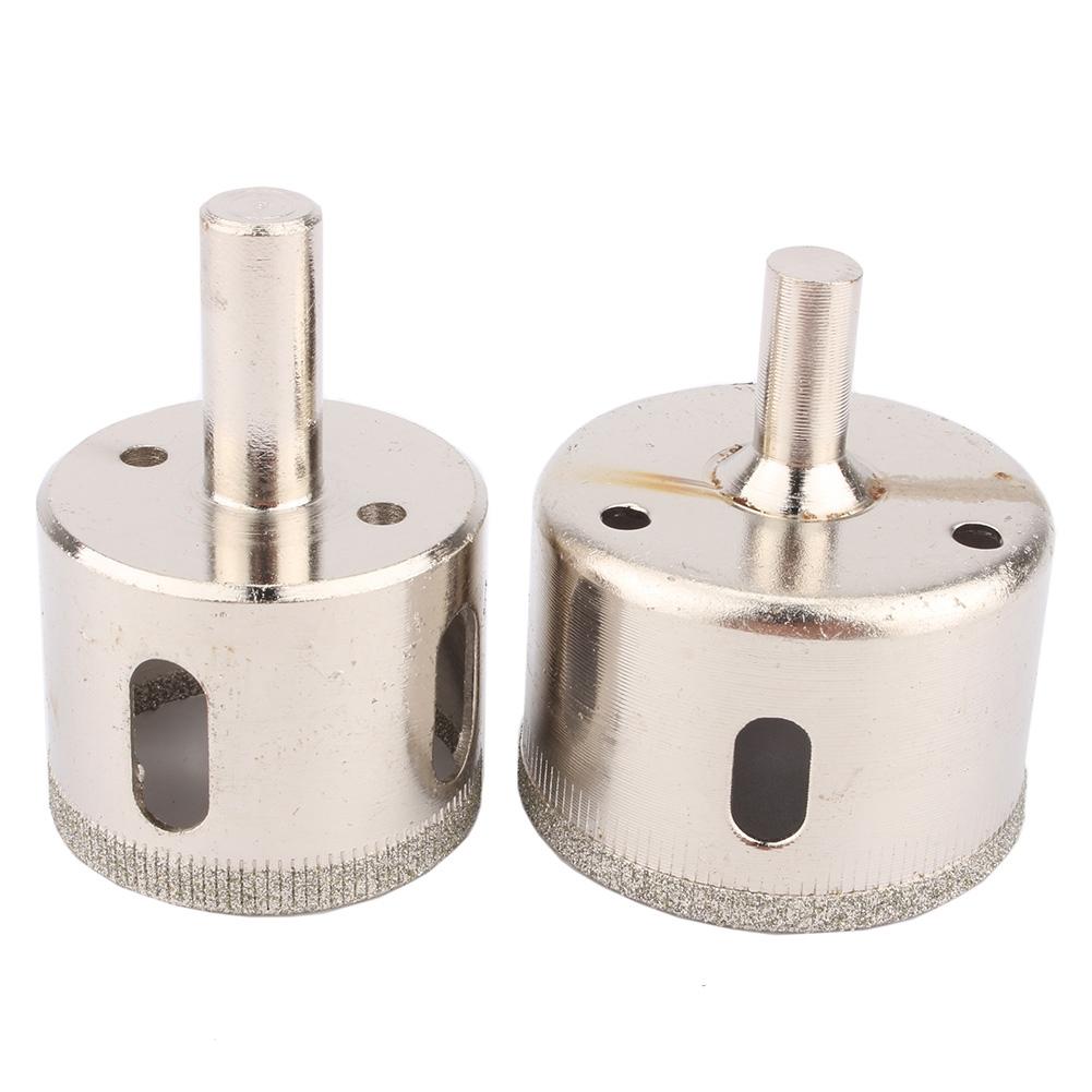 

Marble Ceramic Tile Hole Saw Drill Bit Set for Glass, Drilling Tools 2pcs 38mm & 45mm