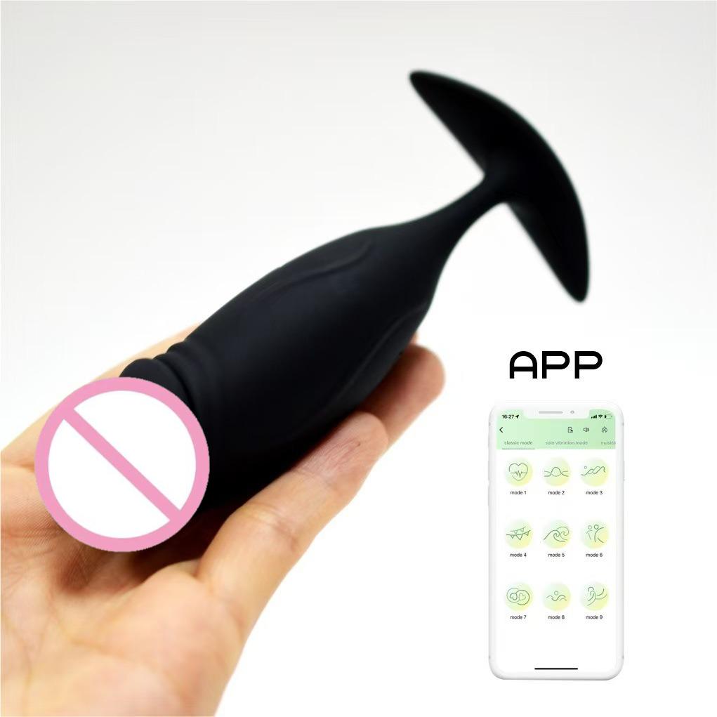 Remote Control Prostate Massager & Anal Plug for Men – Dual-Stimulating Vibrator with Clitoral/G-Spot Stimulation