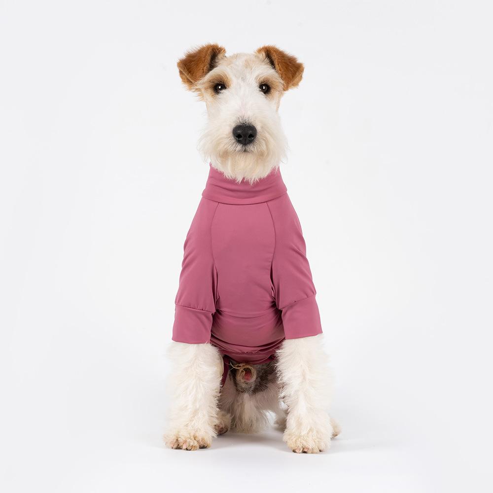 

New dog clothes spring and summer cool protective clothing quick-drying anti-hair loss outdoor insect-proof four-legged clothing sun 2XL