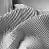 150x100cm Plissierter Stoff Strukturierter Stoff Mikroelastisch Chiffonstoff Akkordeonfalte Knitterstruktur Georgette Stoff