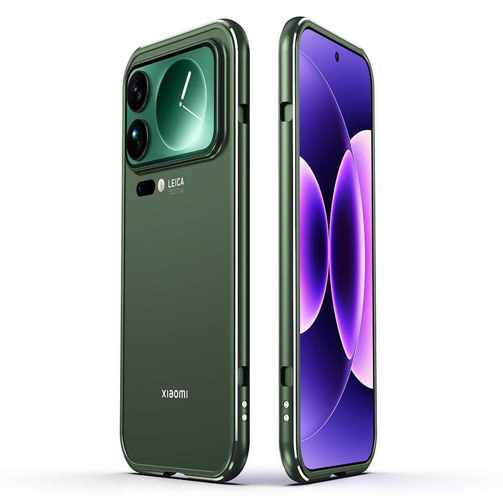 Pro Xiaomi 17 Pro Max Nárazuvzdorný kryt Ochrana čočky Dvoubarevný kovový rám Kryt telefonu se šroubovacím zámkem
