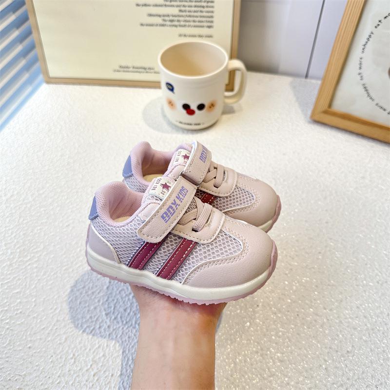 

2026 Spring/Autumn Unisex Functional Toddler Walking & Sports Shoes Set of 5 pairs, Sizes 17-21 рожевий