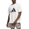 Adidas Basketball Ss25 Loose Fit Round Neck Fashion Sports Short Sleeve T-Shirt Unisex Tops JX5574