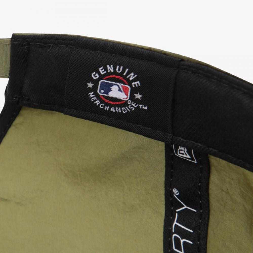 New Era Ny Yankees Nylon Metal Unstructured Baseball Cap Khaki