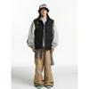 2025 Autumn/Winter Casual Pure Color Warm Down Vest Cape