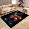 New Product Deer Made of Stars Carpet for Living Room Bedroom Bedside Floor Mat Cloakroom Children Playing Mat Area Rug