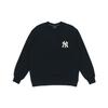 New MLB Old Flower Sweatshirts Unisex Black 3AMTM0114-50BKS
