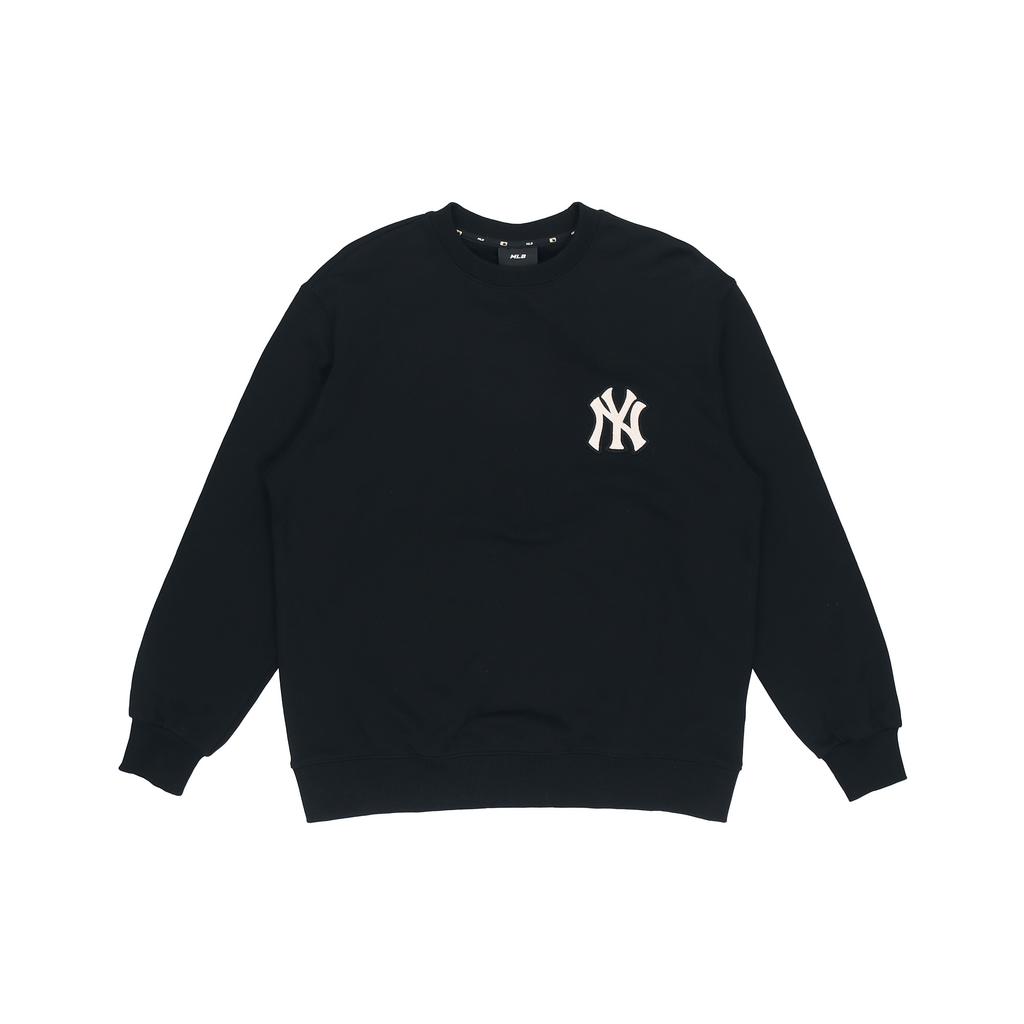 New MLB Old Flower Sweatshirts Unisex Black 3AMTM0114-50BKS