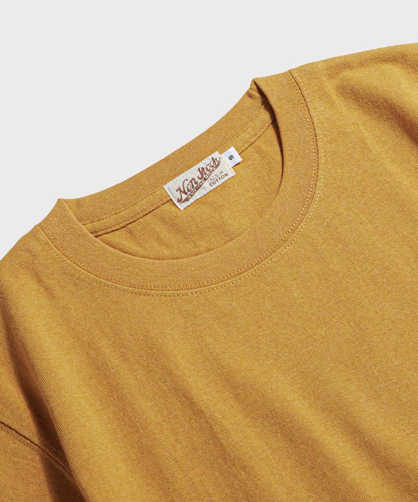 Beulonseun 9Oz Usa Cotton Tubular Tee Ginger