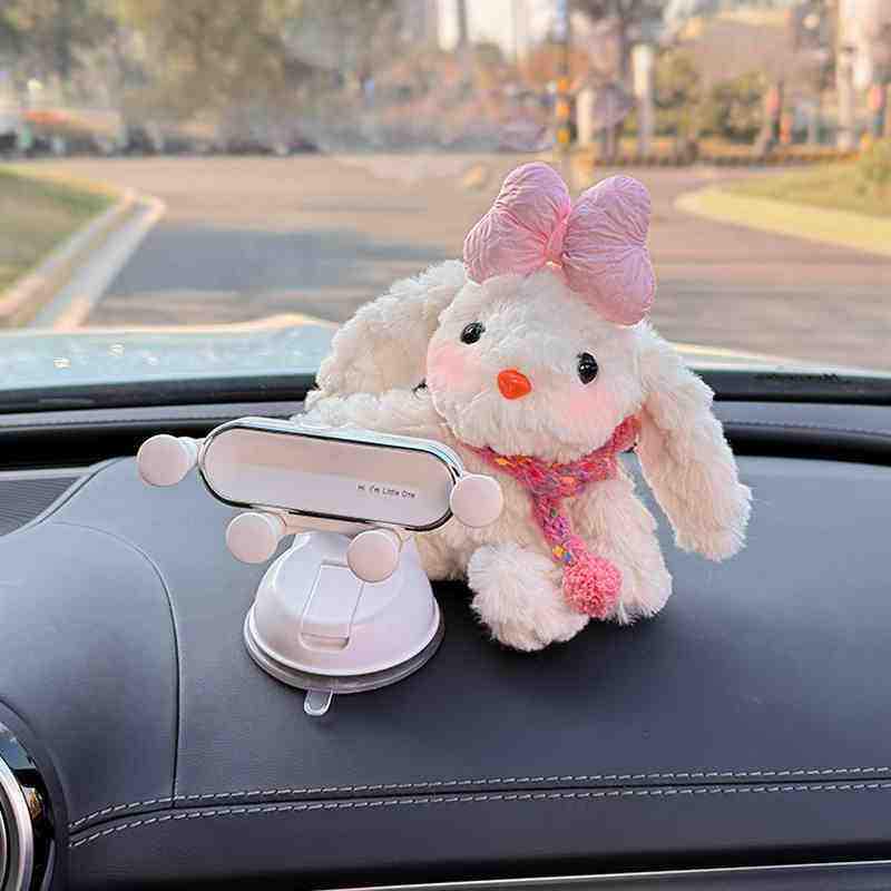 

2026 Car Phone Holder with Suction Cup for Dashboard or Console, Designed for Girls