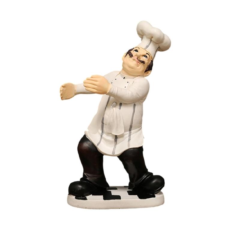 Funny Chefs Decorative Statue Resin Home Countertops Table Decoration for Farmhouse Home Decors & Kitchen Decorations