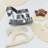 Whimsical Horse-Shaped Stainless Steel Cookie Cutter Set (1 Piece), A Diy Baking Mold, A Cute Animal Cookie Making Set