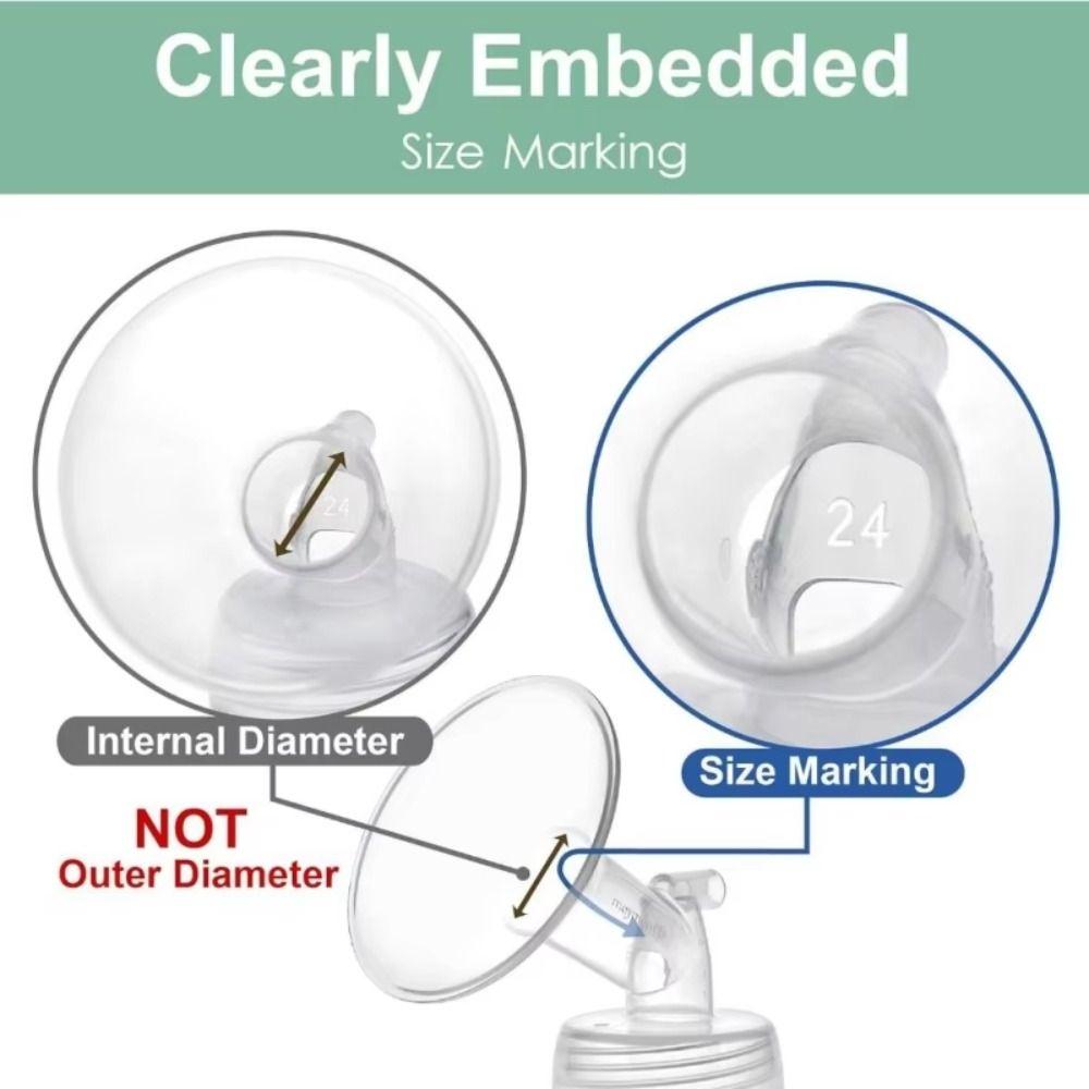 Replacement Baby Breastfeeding Accessories Wide Mouth Breastpump Parts  Newborn Babies