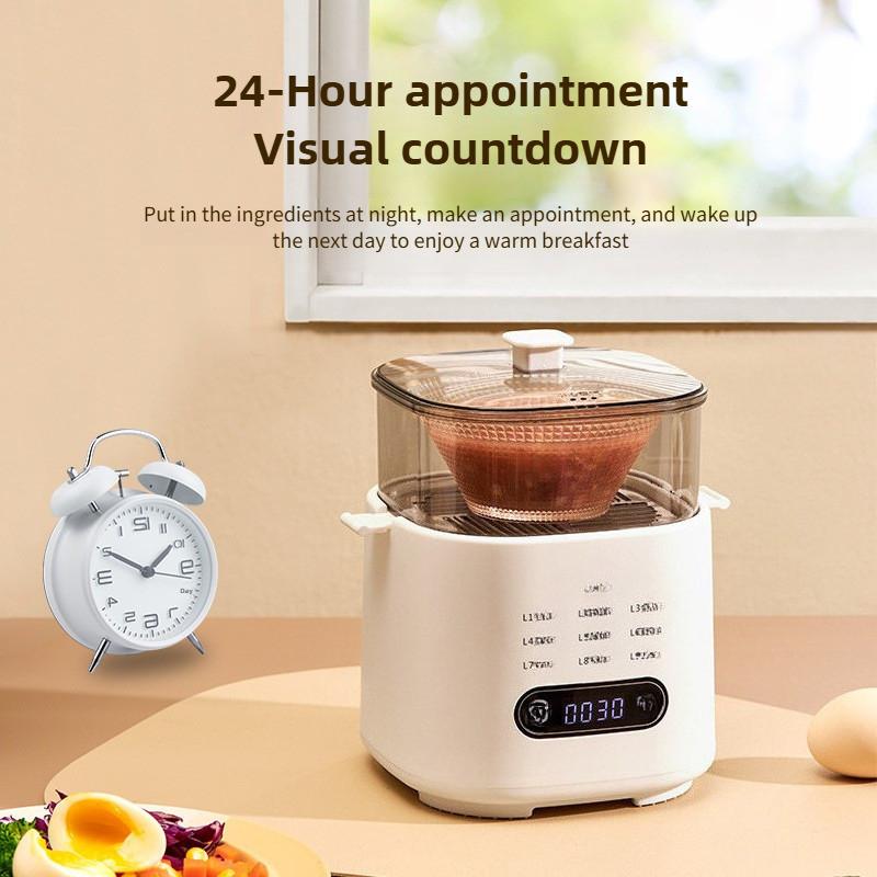 300W Intelligent Egg Steamer Multifunctional Soft Boiled Egg Cooker Breakfast Machine Household Mini Egg Boiler