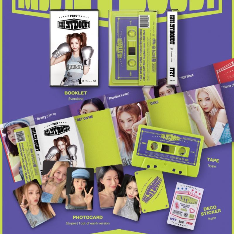 Itzy   Kill My Doubt   7th Mini Album  Cassette 