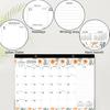 2026-2027 Wall Calendar Jan.2025 - Jun.2026 18 Monthly Planner 12" X 17" Wall Hanging Calendar with Hanging Hook And Julian Dates for Organizing