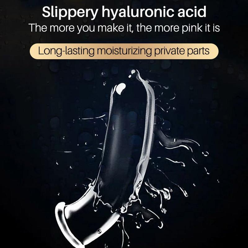 OLO001 Kondome, ultradünn, eng anliegend, 50 Stück, Hyaluronsäure, Gleitmittel, Kondome für Männer