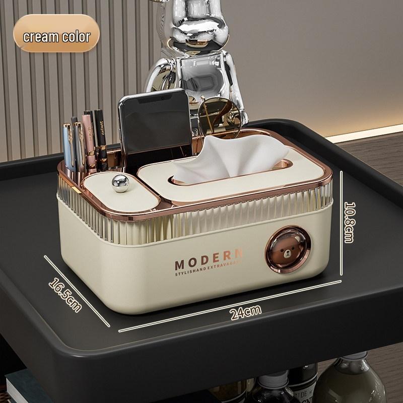 HANDUNYOU Light Luxury Multi-functional Tissue Box