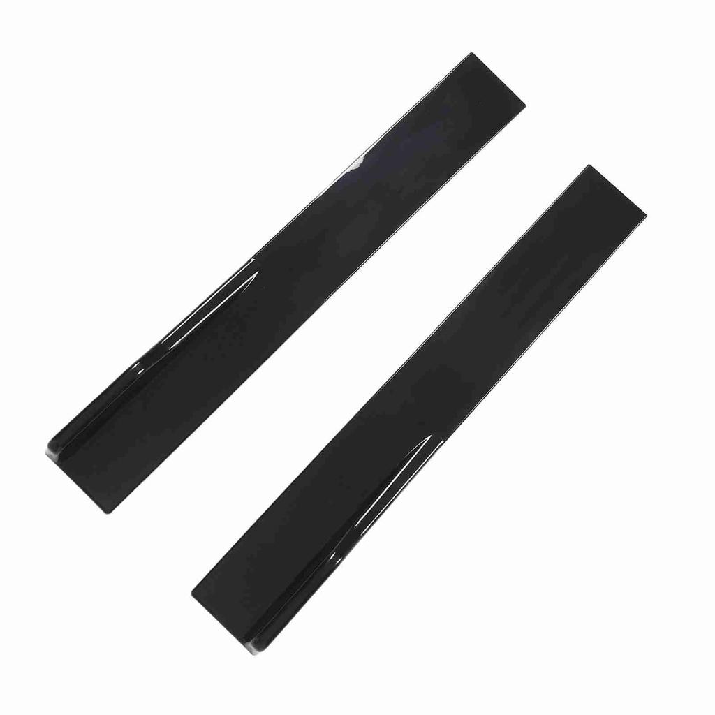 2Pcs Car Side Skirt Rear Gloss Balck Side Skirt Winglet Diffuser Lip For Accord Civic