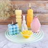 6 Styles Epoxy Handmade Soap Mold Decoration Candle Mold for DIY Decoration Making Soap Candle Melt Resin Halloween Mold