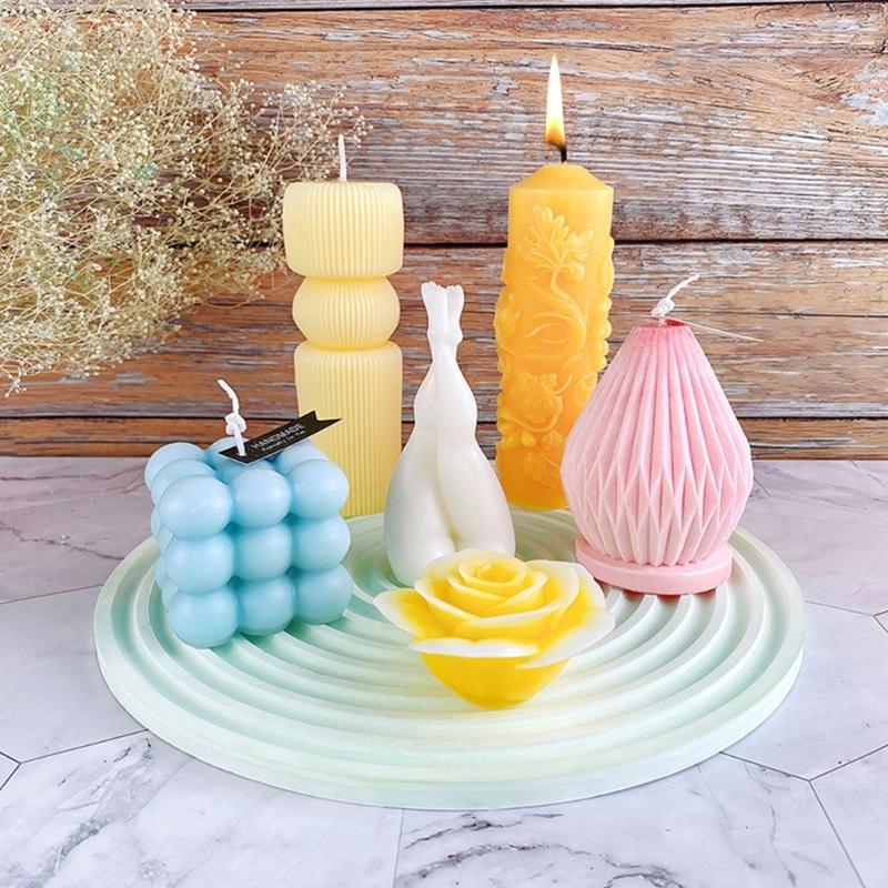 6 Styles Epoxy Handmade Soap Mold Decoration Candle Mold for DIY Decoration Making Soap Candle Melt Resin Halloween Mold
