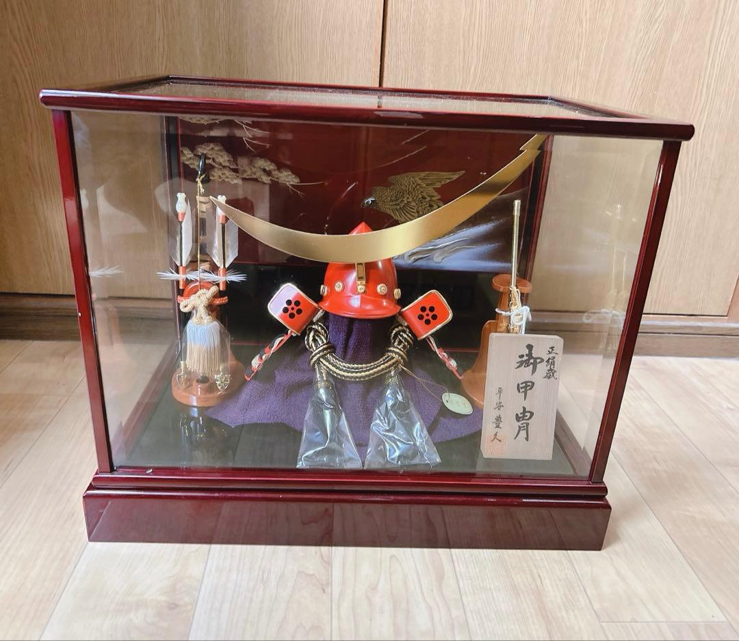 

[Б/У] Шлем, Мальчишеский фестиваль, Майская кукла, День защиты детей, Датэ Масамунэ, Стеклянная витрина