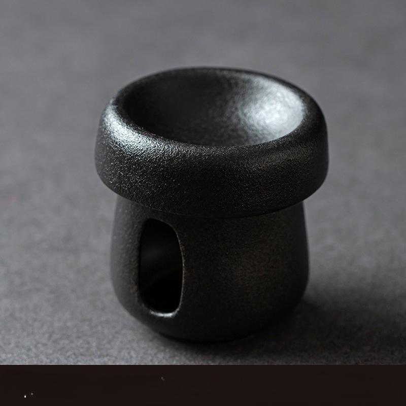 

Volcanic Crater Ceramic Oil Burner Wabi-Sabi Aromatherapy Diffuser Holder for Home Spa Meditation Desktop Decor Idear Gift