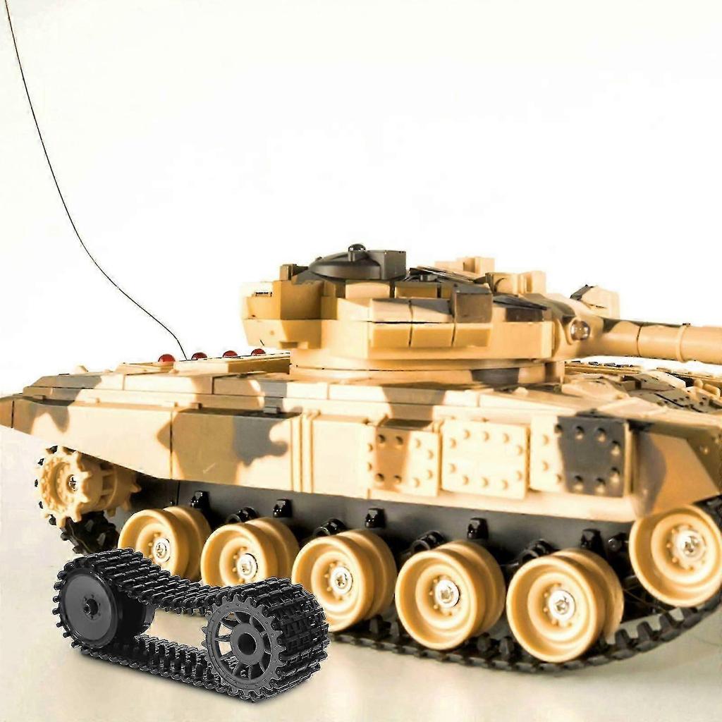 1 Set DIY Robot Crawler Tank Tracks with Gear Kit Remote Control Tank Model Wheels for RC Tank Repair Replacement Parts