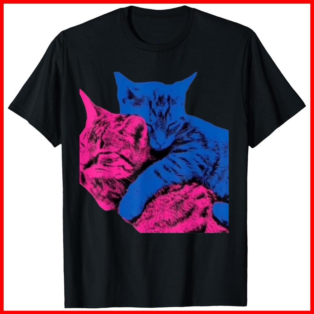 TV Girl Band French Exit Album Funny Cat Lovers Black Cotton T-Shirt Unisex T-Shirt S