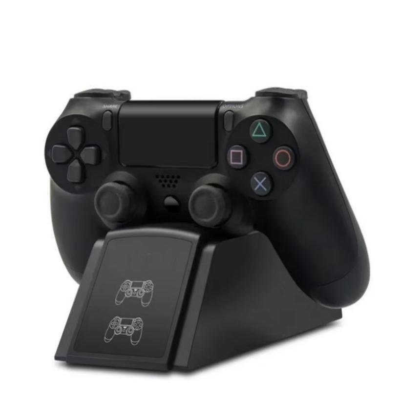 Doppel-USB PS4 Controller Ladegerät Schnelllade-Dockstation Für Sony Playstation 4 Slim Pro Gamepad Joystick Ständer