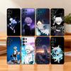 Hunter × Hunter Killua Phone Case For Samsung S25,S24,S21,S22,S23,S30,Ultra,S20,FE,Lite,10,9,Black Cover