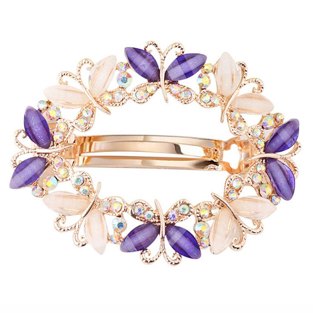 Women Rhinestone Butterfly Hair Claws Hairpin Hairclip Hairwear Jewelry Gift Women Rhinestone Butterfly Hair Claws Hairpin Hairclip Hairwear Jewelry Gift